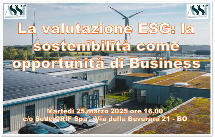 La valutazione ESG: la sostenibilità come opportunità di Business